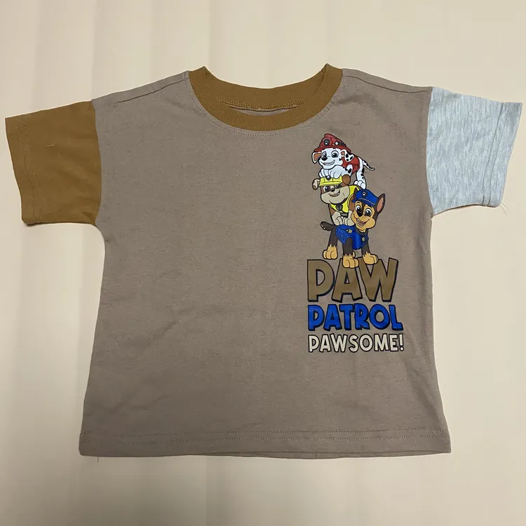 外贸童装 汪汪纯棉短袖男童T恤宝宝夏季新款卡通上衣儿童
