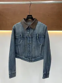 （小雨推荐）短外套复古风时尚穿搭牛仔衣女