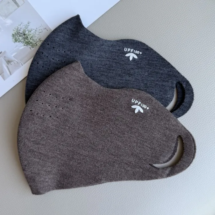 美拉德保暖口罩秋冬女厚款防寒护脸无痕暖绒显瘦高颜值防风面罩男