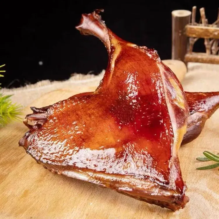 湘鑫人江西特产 烟熏腊鸭腿500g±50g/包