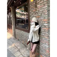 徐秋阳   白巧恋人  秋季新款百搭时尚休闲显瘦显白外套9788