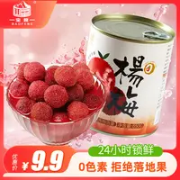 1.7斤正宗杨梅罐头囤货零食冰杨梅罐头水果黄桃应急储备食品罐头