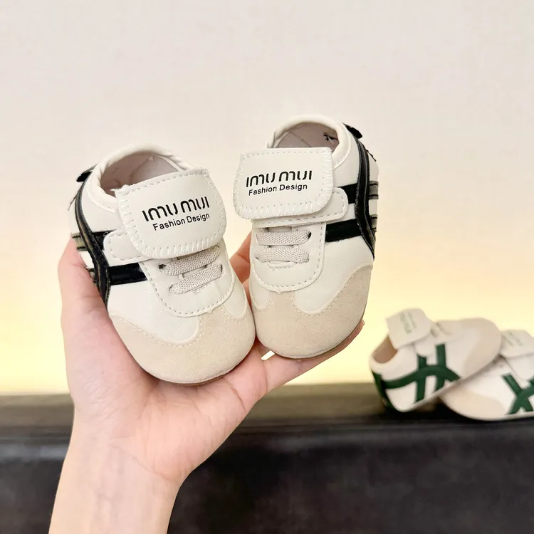 0-1岁宝宝防滑学步鞋3-6-89十个月男女婴儿鞋软底透气休闲小白鞋