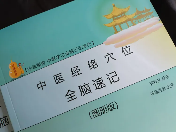 经络穴位全脑速记－右脑开发辅助记忆手册，方便随时翻看