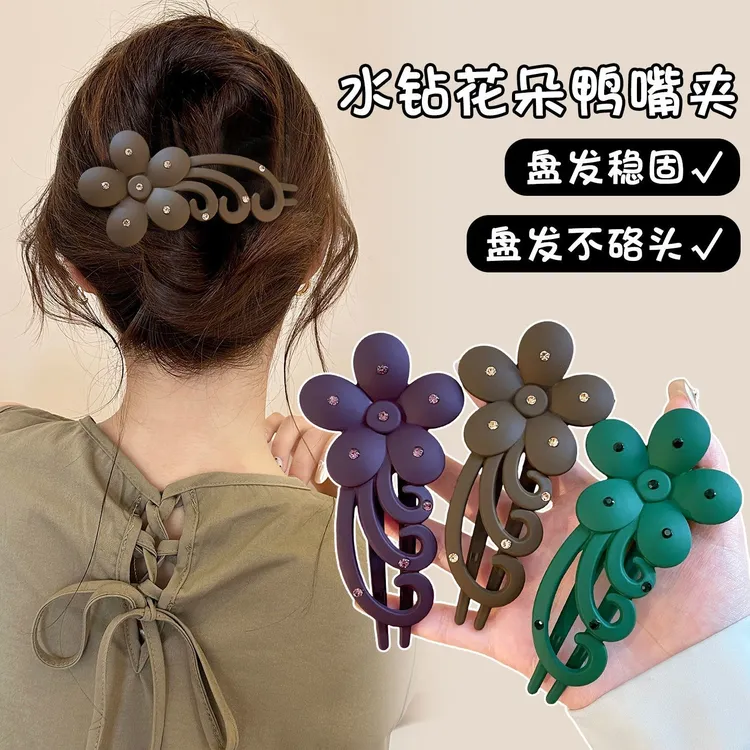 女抓夹日韩发夹30岁女人减龄发饰发饰时尚韩版一字夹