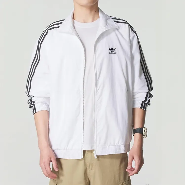 adidas/阿迪达斯外套男装25秋季新款运动服梭织立领男士上衣夹克