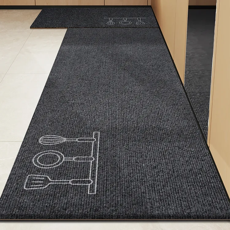 厨房专用地垫2025新款吸水耐脏脚垫防滑防油垫子可擦免洗防水地毯