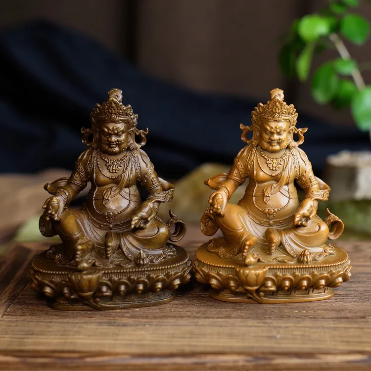 【青云爆款】黄财财黄铜摆件国学摆件全手办上档次客厅工艺品铜摆件