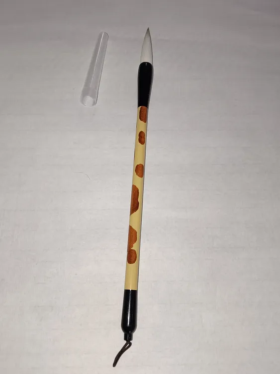 悟爱  狼羊兼毫书画毛笔9（口径：1.1cm,出锋：5cm,杆长22cm）
