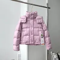 Lulu 4格鹅绒短款外套