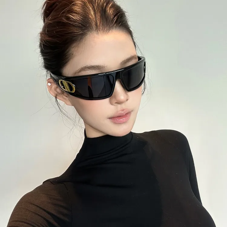 弗瑞姆眼镜发箍墨镜女二合一高级时髦太阳镜防晒网红防紫外线104