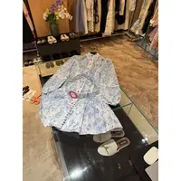 WW2025新款女士时尚长袖夏季碎花连衣裙W201283