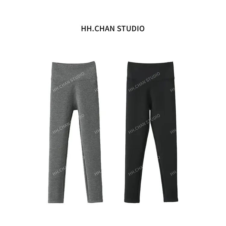 HH.CHAN“澳绒”冬季保暖高士澳绒加绒加厚打底裤保暖裤HH5539680