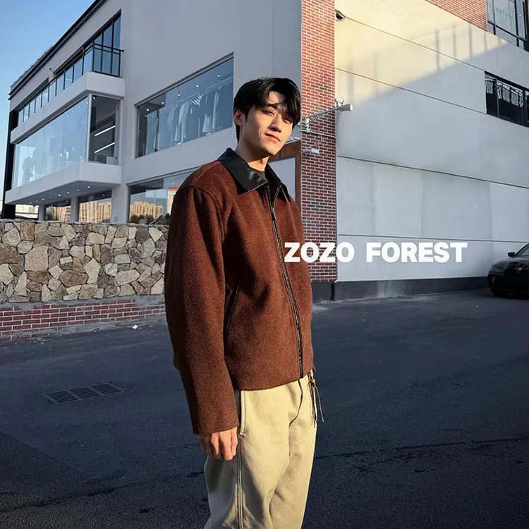ZOZOFOREST【3292】“黑金羊毛系列”重磅石墨烯内里蓄热保暖夹克外套