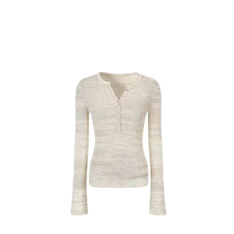 【子莹专属】【白月光】法式薄款长袖针织衫23276