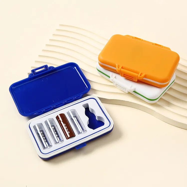 随身急救药盒分装密封药盒便携收纳圈防潮收纳盒独立便携保健药盒