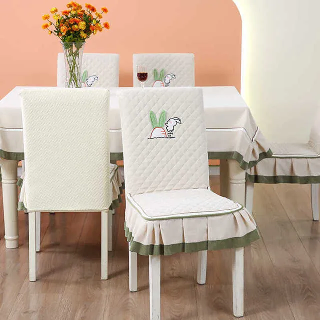 包椅子套罩连体坐垫靠背一体垫简约防滑凳垫餐厅餐桌餐椅垫椅套