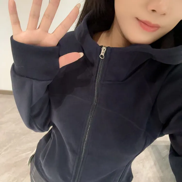  8520 小蛮腰显瘦帽衫