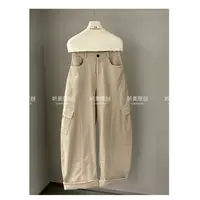 【听美·媚儿】原创 灯芯绒松弛感弯刀休闲裤