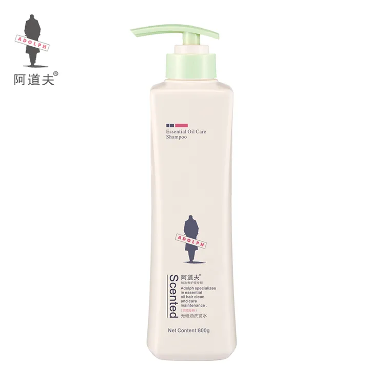 阿道夫800g无硅油洗发水去屑控油蓬松洗头水洗发乳持久留香大瓶