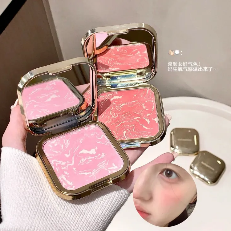 kakashow柔光亮颜渐变腮红哑光自然立体元气五花肉腮红胭脂粉裸妆