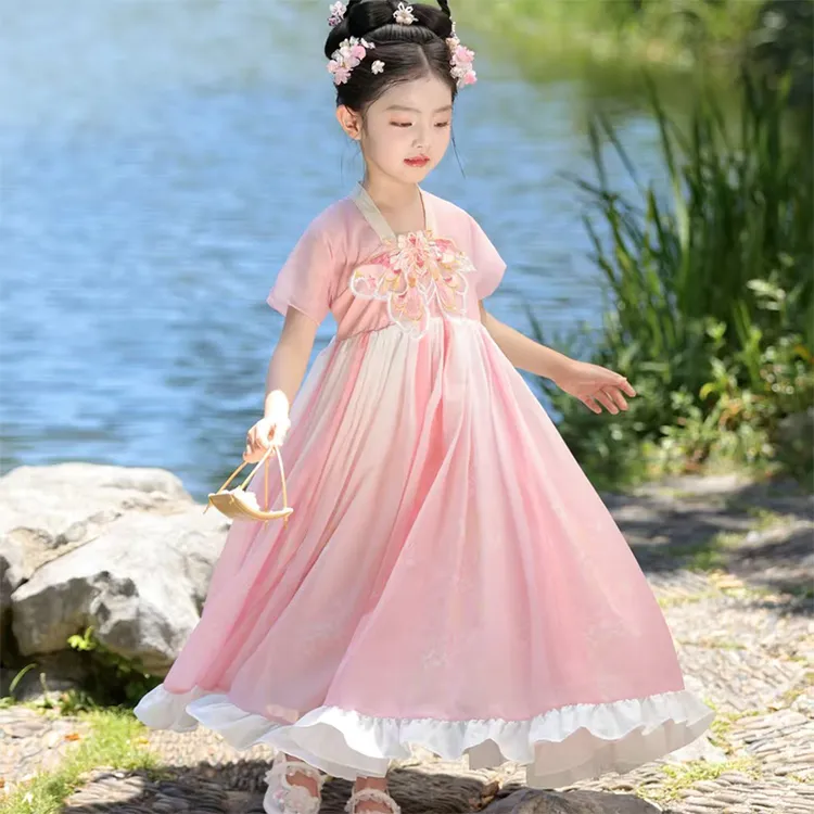 夏装中国风汉服民族2025古装女公主风夏季仙气古风