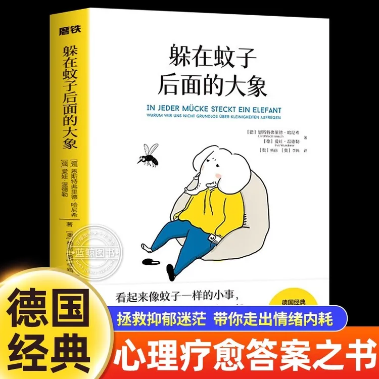 躲在蚊子后面的大象德国经典心理疗愈答案之书心理学入门基础书籍