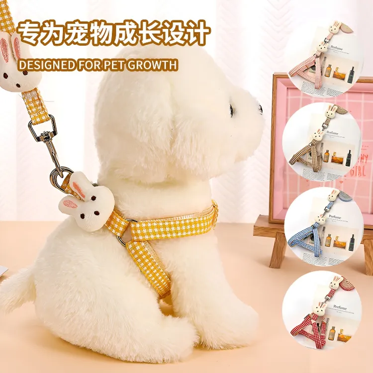 宠物猫咪链子绳子专用胸背狗狗牵引宠物必备物品牵引绳狗绳