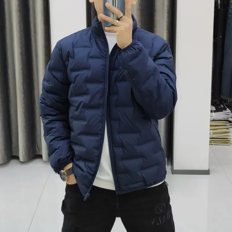 男士时尚羽绒服8066高档立领冬季保暖休闲百搭外套