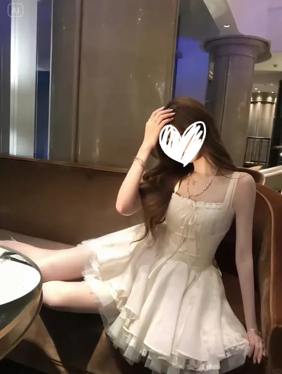 与纱共舞 夏季新款纯欲小众财阀千金温婉大方甜美可爱蕾丝公主裙