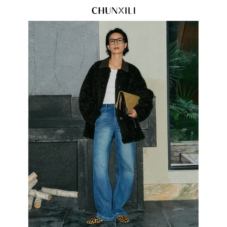 CHUNXILI/春熙里 冬季时尚保暖宽松外套D00W54081