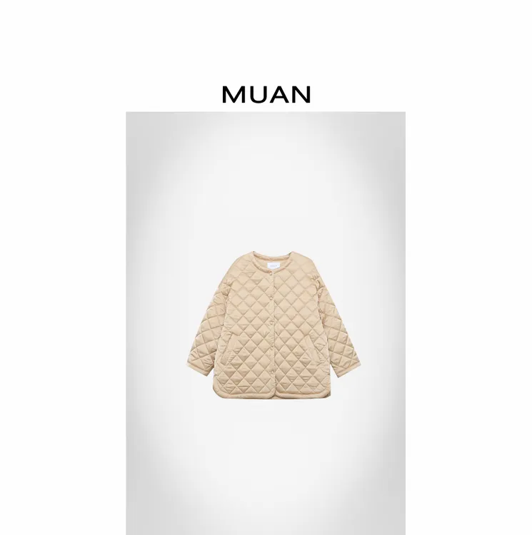 木岸MUAN：《黄金时代棉服》定制高级复古长袖棉服外套女D-DG3-6839