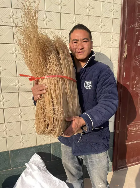 河南特产红薯粉条地瓜粉条粉条粉丝自然风干传统工艺粉条新鲜 3斤