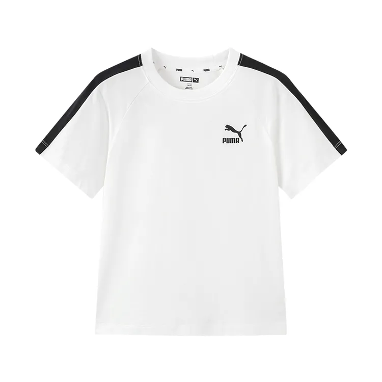 【专属】彪马官方正品T7夏季短袖T恤撞色时尚353925117203