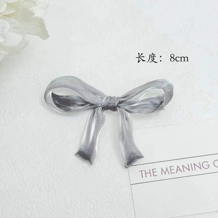 BAOSHATI/宝莎缇F-509蝴蝶结百搭鸭嘴夹