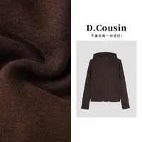 D.cousin   【月悬梧桐】经典制片人基础百搭外套长袖女 7543