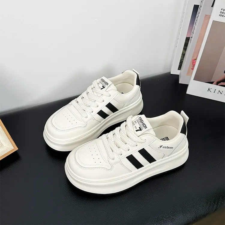 板鞋日常秋季休闲鞋厚底休闲板鞋2025年新款小白鞋时尚ins