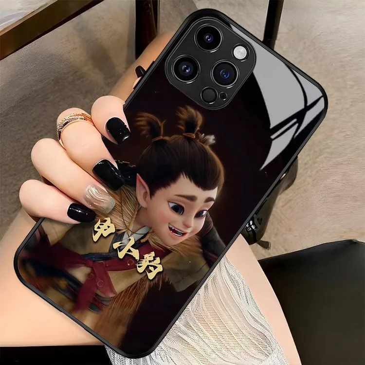【申小豹】哪吒手机壳适用于苹果15iPhone16promax网红个性ins全包