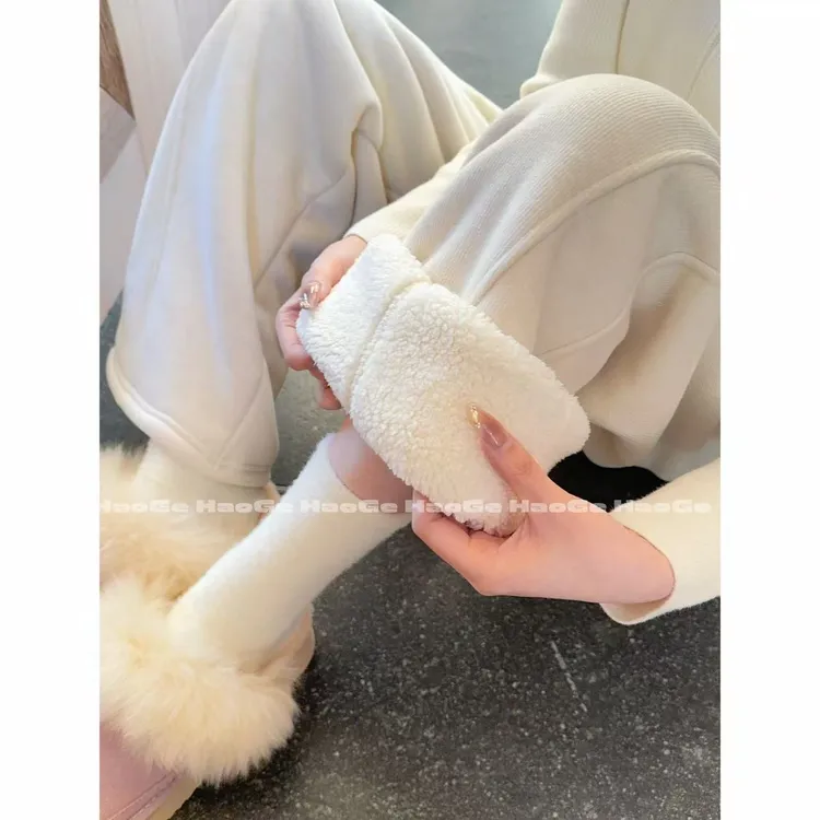 浩哥严选●踩雪裤Q4XXK3738A休闲裤预显瘦加厚保暖百搭秋冬季设计