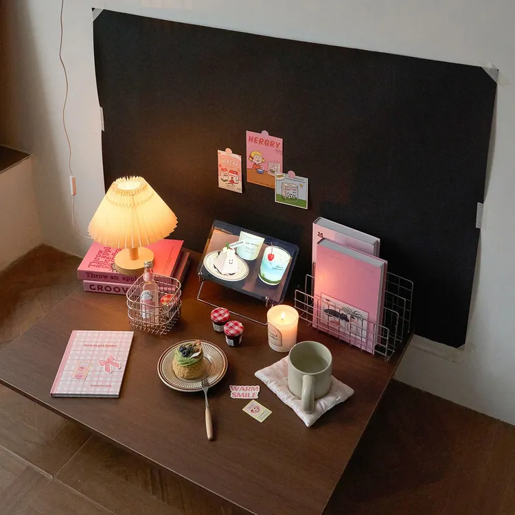 桌面拍照背景板氛围感场景搭建plog博主摄影背景布美食拍摄摆件