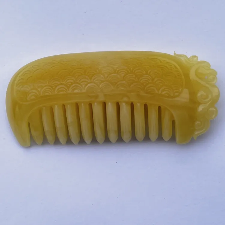 情人节典雅蜜蜡梳子19.6g74.7/32.3/17㎜