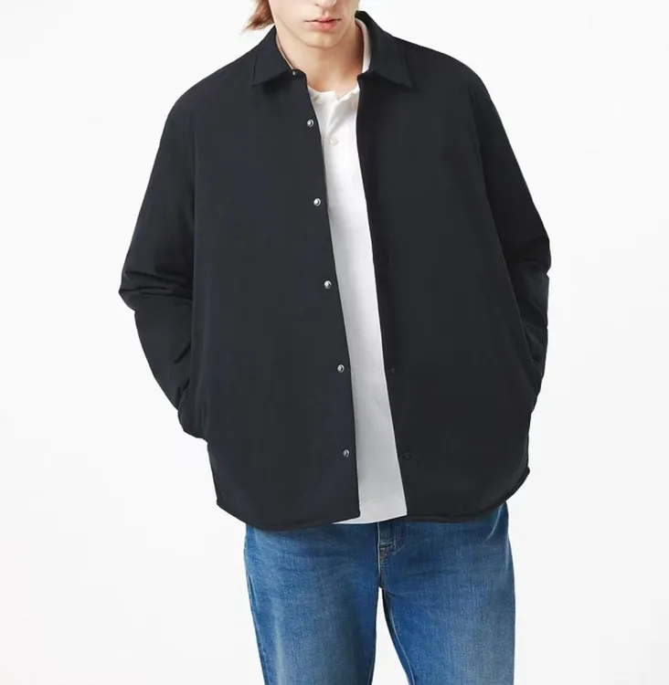 挂车9134-秋款翻领衬衫棉服