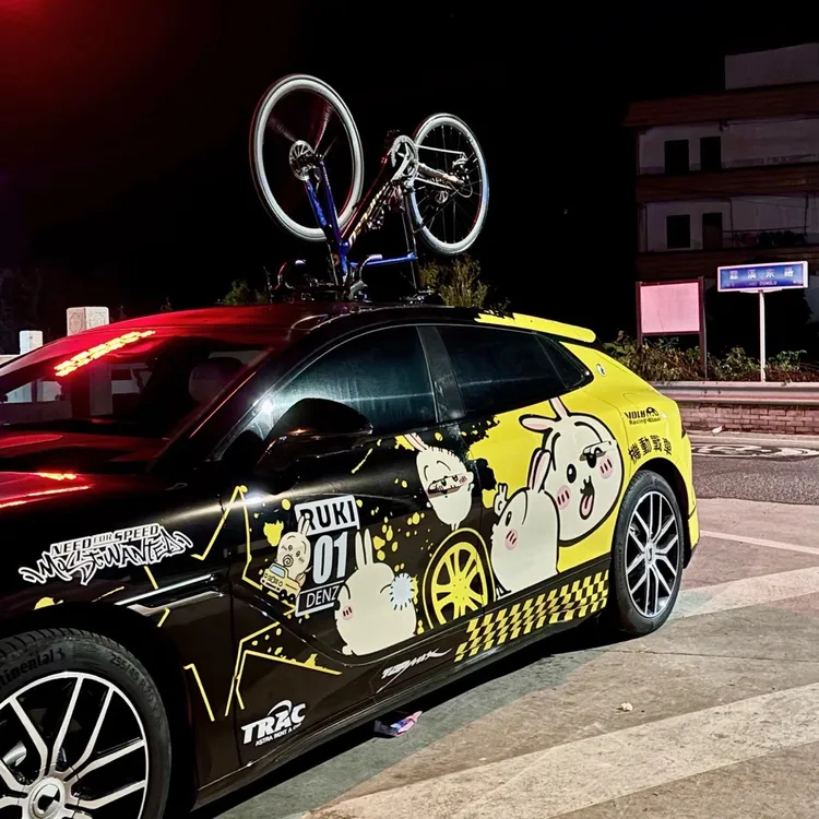 让骑行跟便捷自行车车顶行李架DIY不拆轮骑行者的福音车顶吸盘