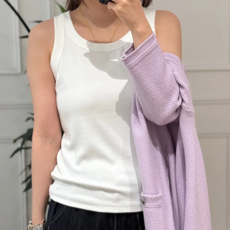 美亚恩NANA【优可丝背心】春款螺纹背心人手一件~C0114
