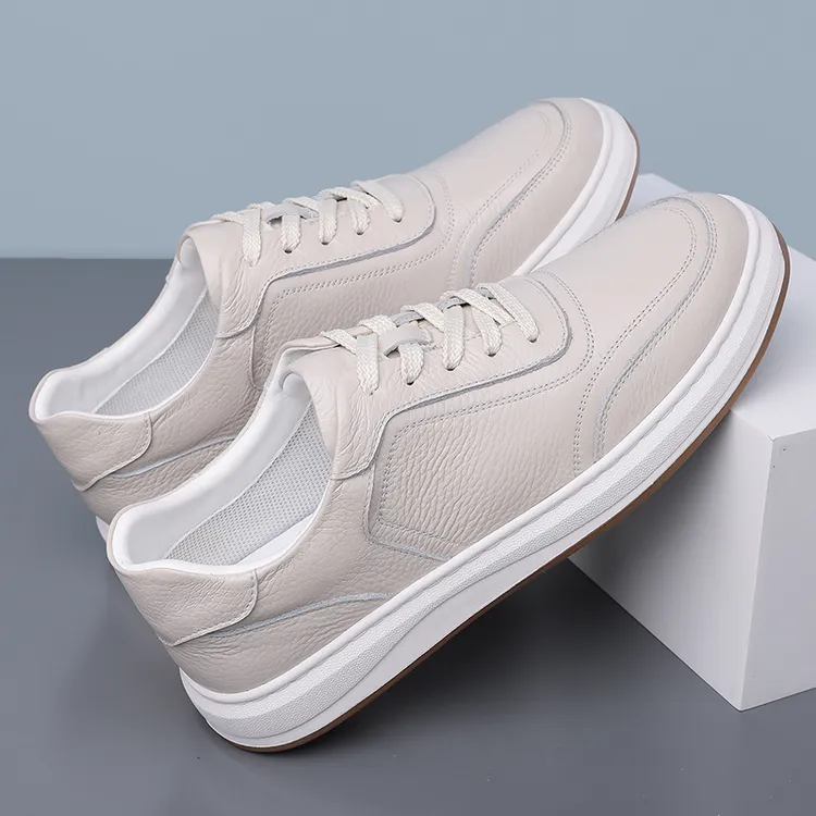 西部公羊男士旅游皮鞋2025新款软底软皮真皮男鞋百搭休闲皮鞋