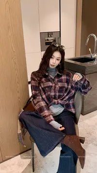利达 NEW DADADA【梨涡】时尚休闲修身气质上衣CUZ2215