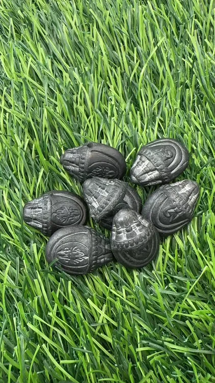 非金属陶瓷吊坠 娘拉擦擦（黑陶擦擦）