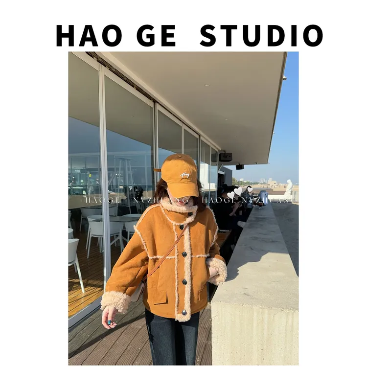 浩哥严选●日暮往事HGQ5WT4337A外套预休闲加厚秋冬时尚保暖百搭款