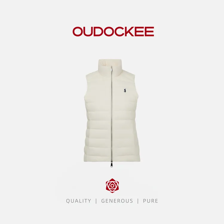 OUDOCKEE 鸥鸥【排骨马甲】女款保暖羽绒保暖高级感马甲 GACE877T