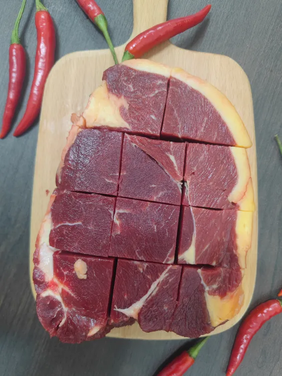 牛后腿肉5斤起(吉祥锡林牧场)(顺丰包邮)锡林郭勒草原散养笨牛